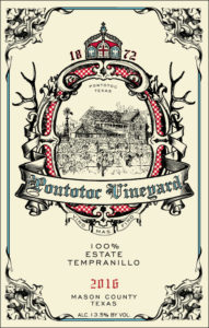 Ponotoc Vineyard 2016 Estate Tempranillo Wine